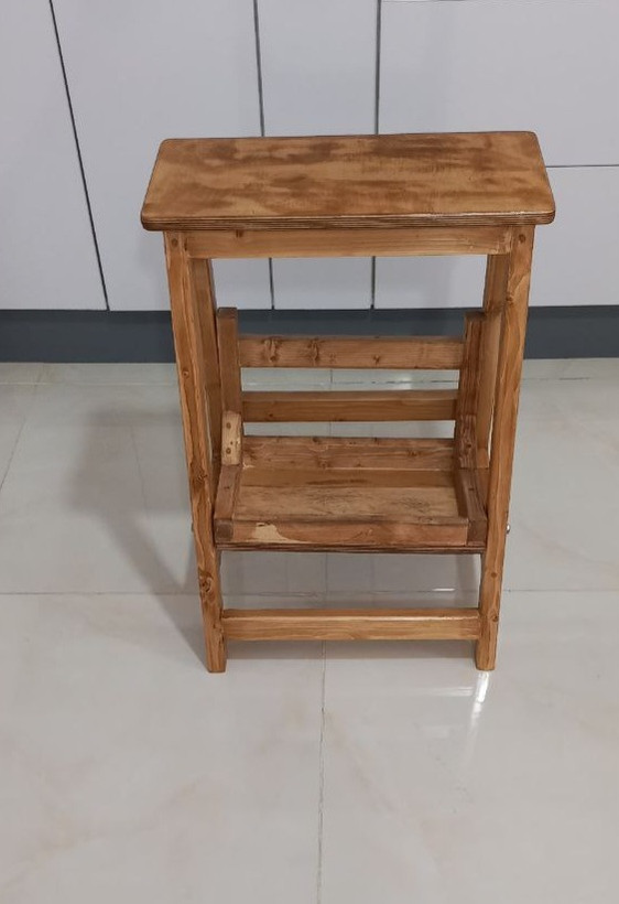 صندلی پله دار تاشو چوبی
